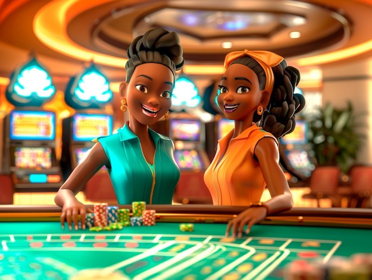 Studio live-dealer Push Gaming dengan dealer profesional dan streaming multi-kamera di hobitoto